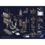 Puzzle 3D cu led Harry Potter sala principala 540 piese